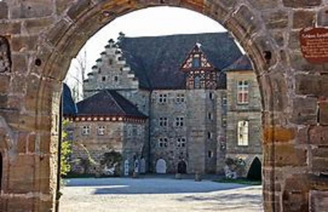 Gutsverwaltung Schloss Eyrichshof Ebern Esterno foto